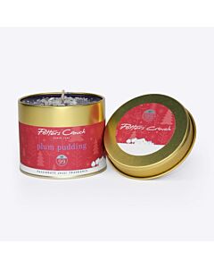 Potters Crouch Candle Tin Plum Pudding